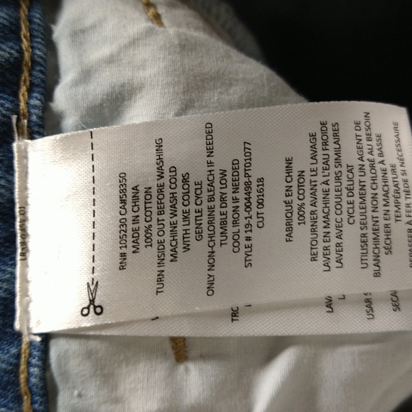 Current/Elliott The Wray Wide Leg Fairwater Cut Light Wash Denim Jeans - Picture 7 of 9